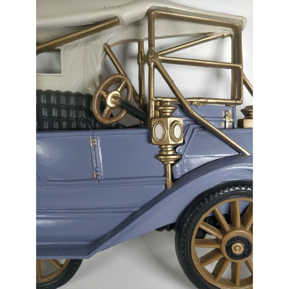 3D Resin Wall Plaque Ford Model T Car 1977 18" x 12" Vintage Burwood Products - Picture 11 of 13